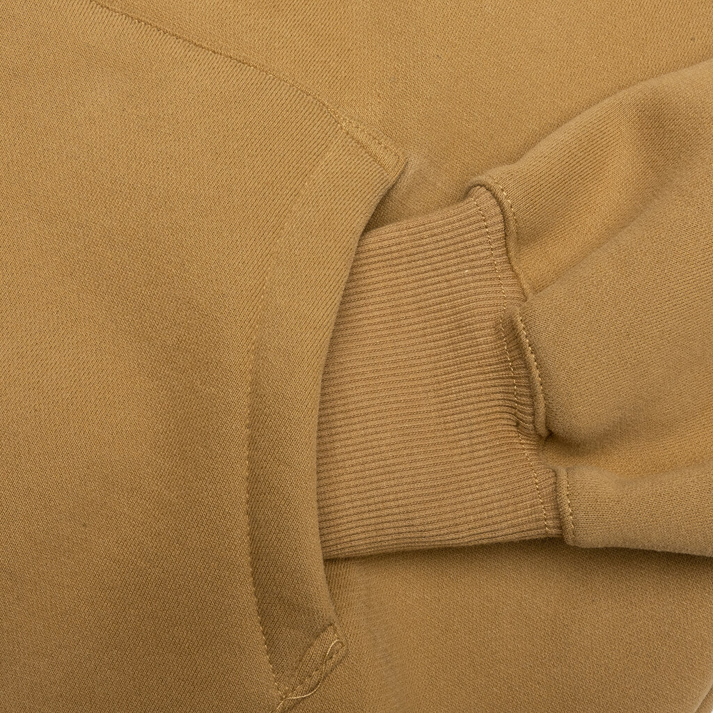 Slip Hoodie Camel