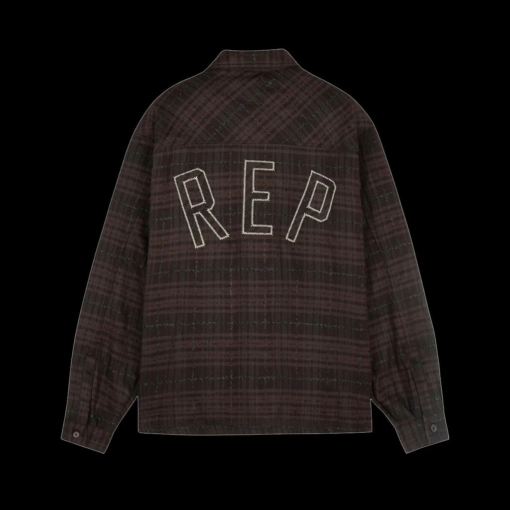 Represent Flannel Shirt Coffee