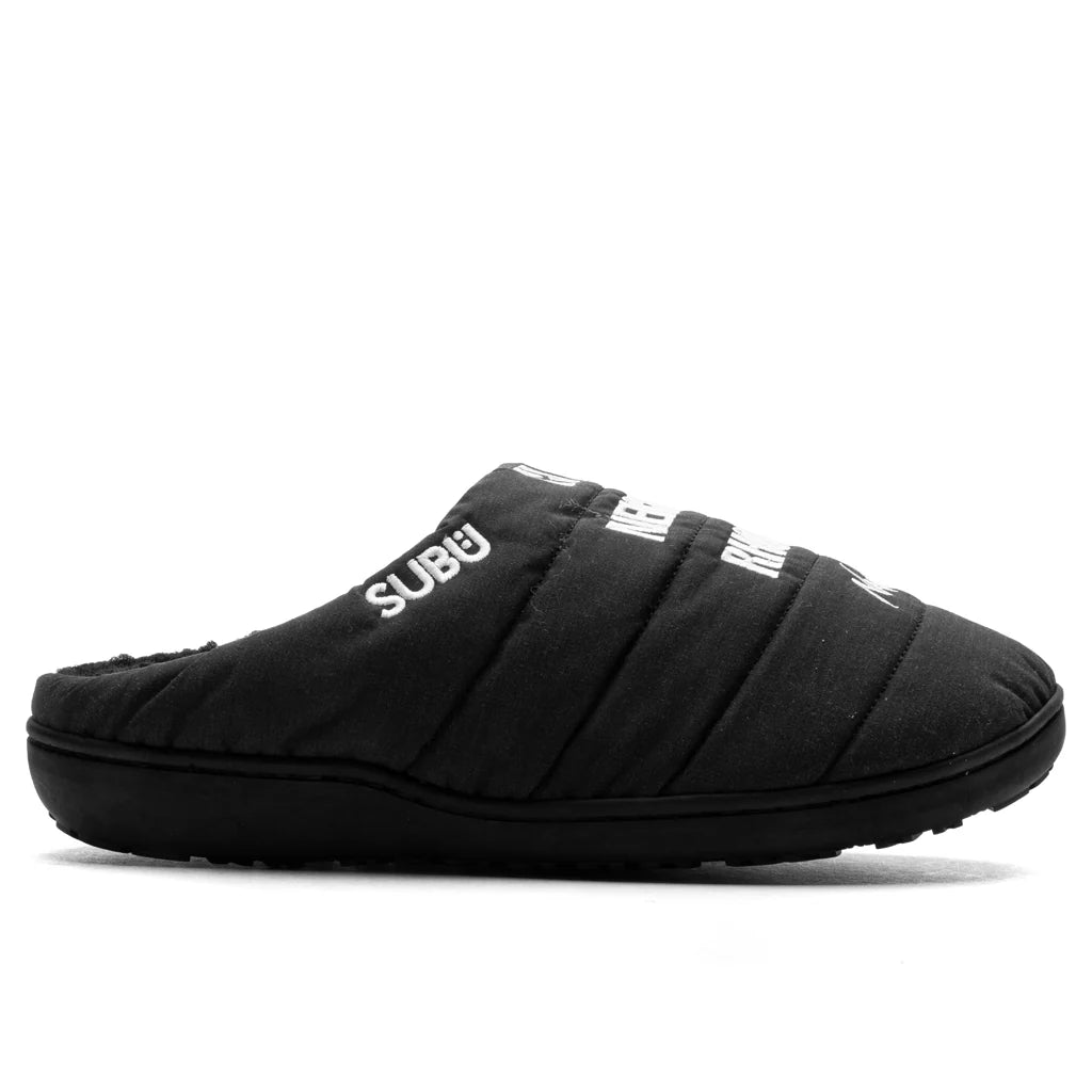 Neighborhood x Nanga x Subu Takibi Sandals Black
