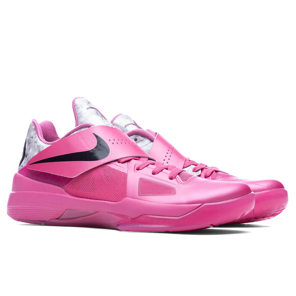 KD Zoom IV Aunt Pearl Pinkfire II Black Metallic Silver
