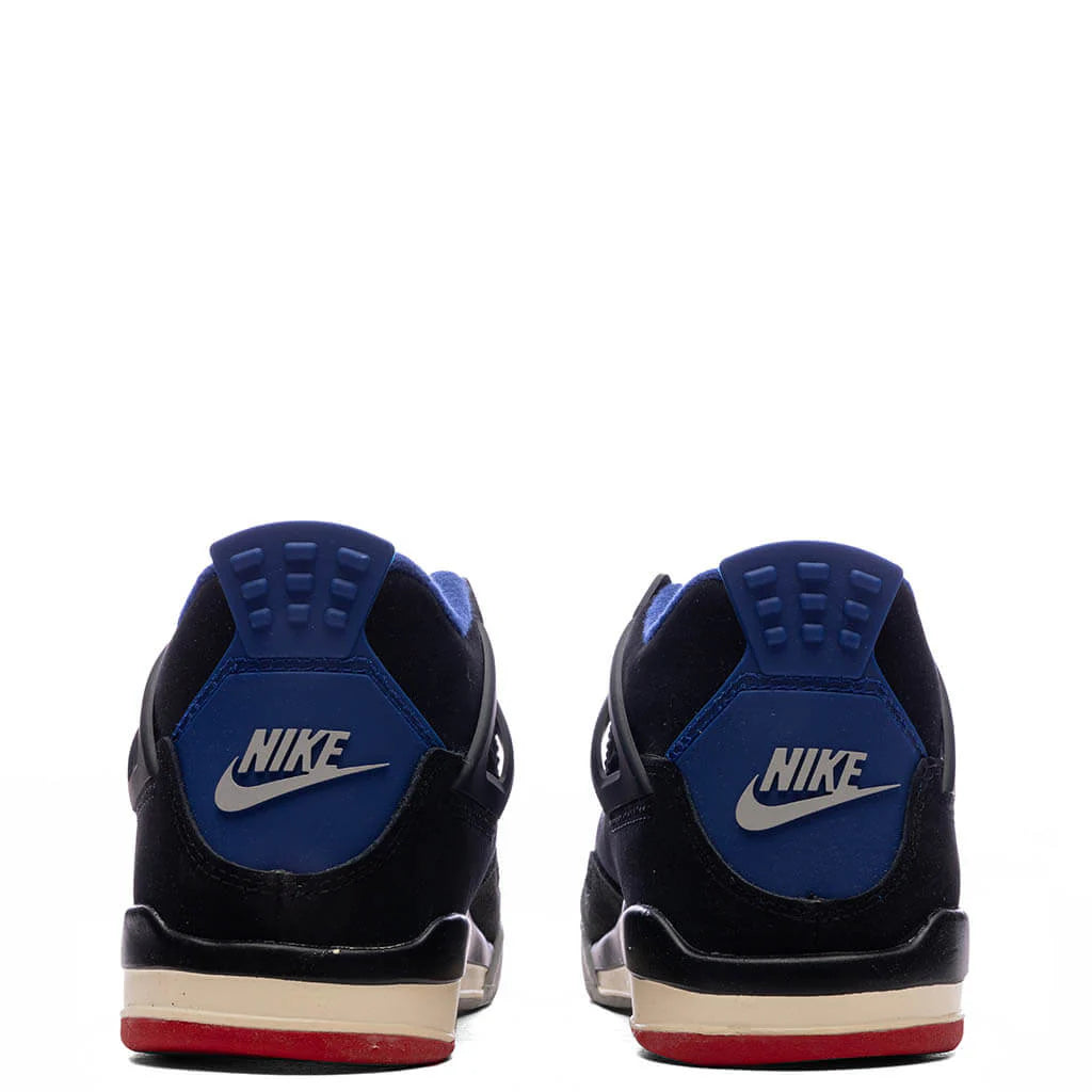 Air Jordan 4 Retro Rare Air PS Black Fire Red Deep Royal Blue