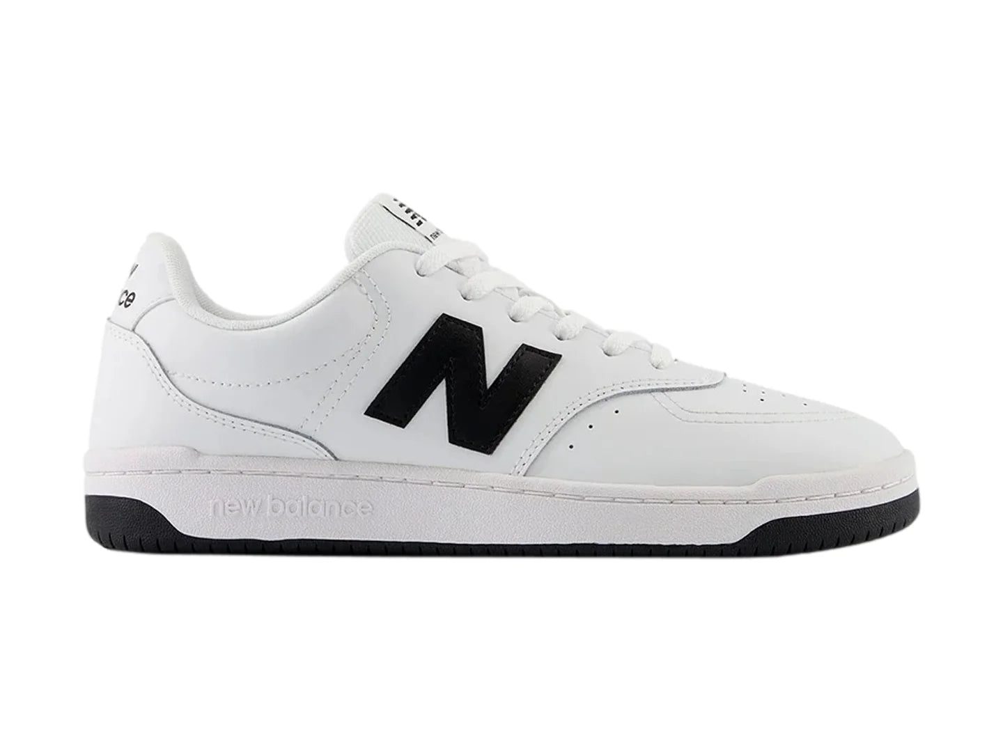 Tenis New Balance BB80 Blanco y Negro para Hombre
