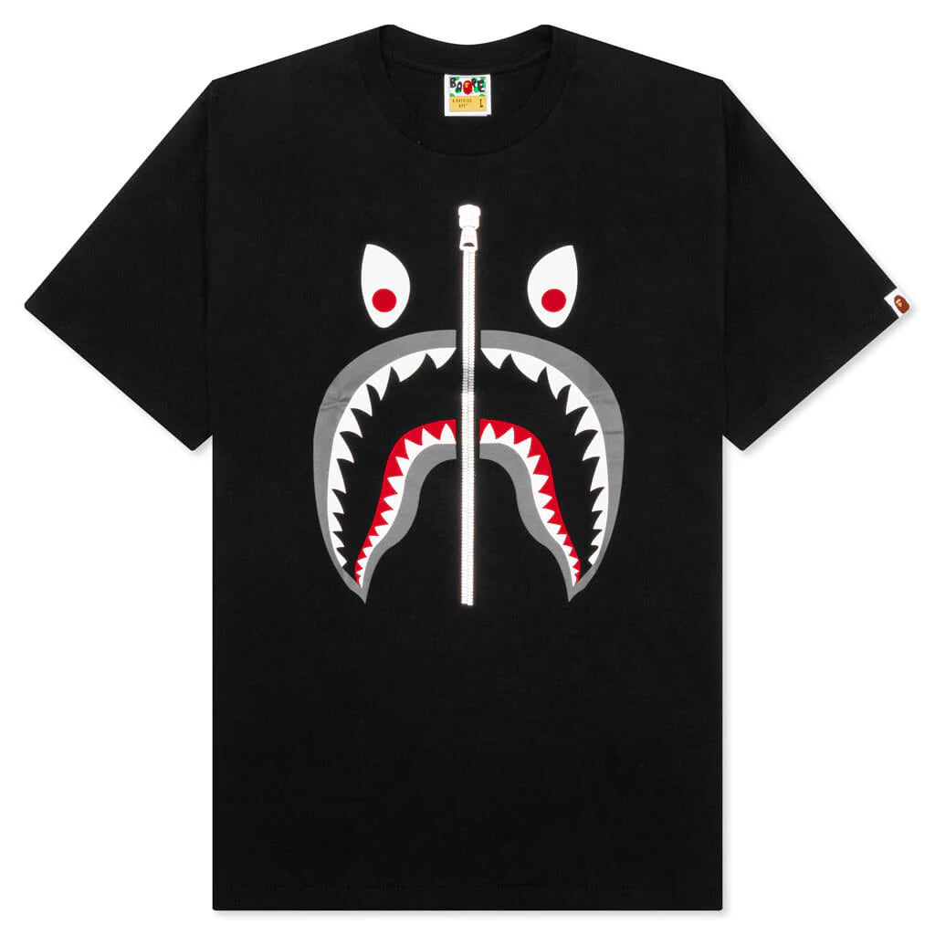 Mad Shark Tee Black