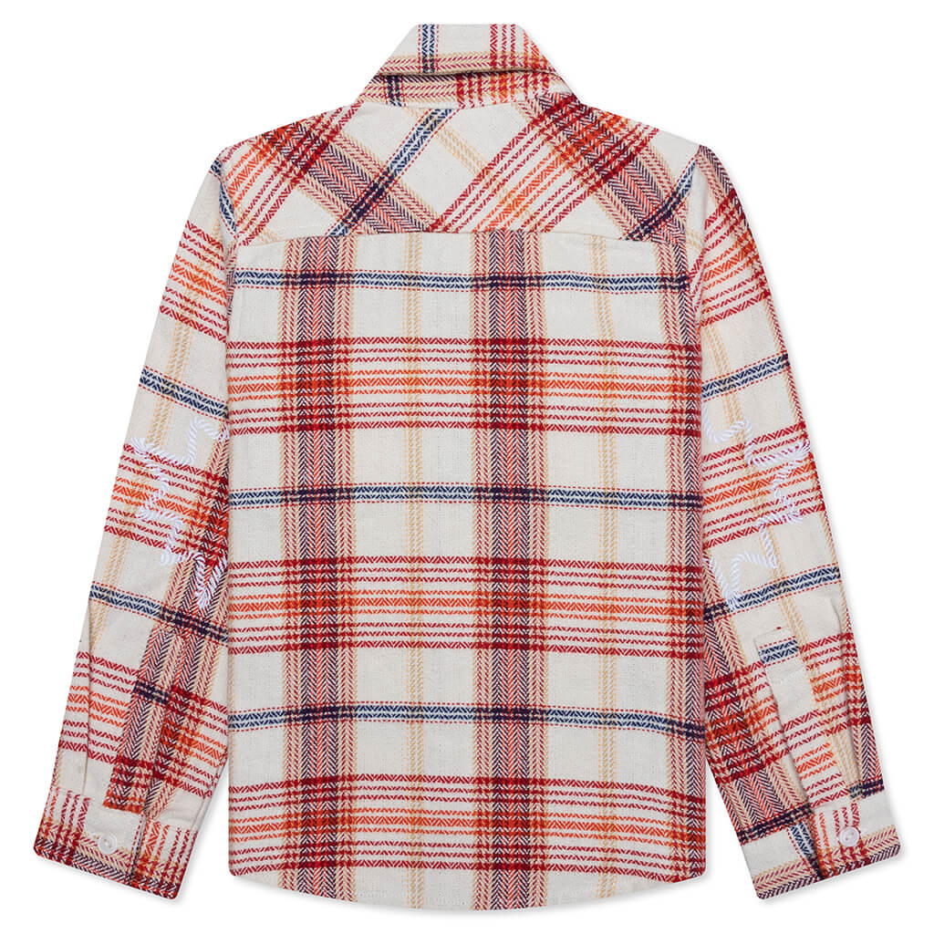 Kids BB Ranger L S Flannel Red