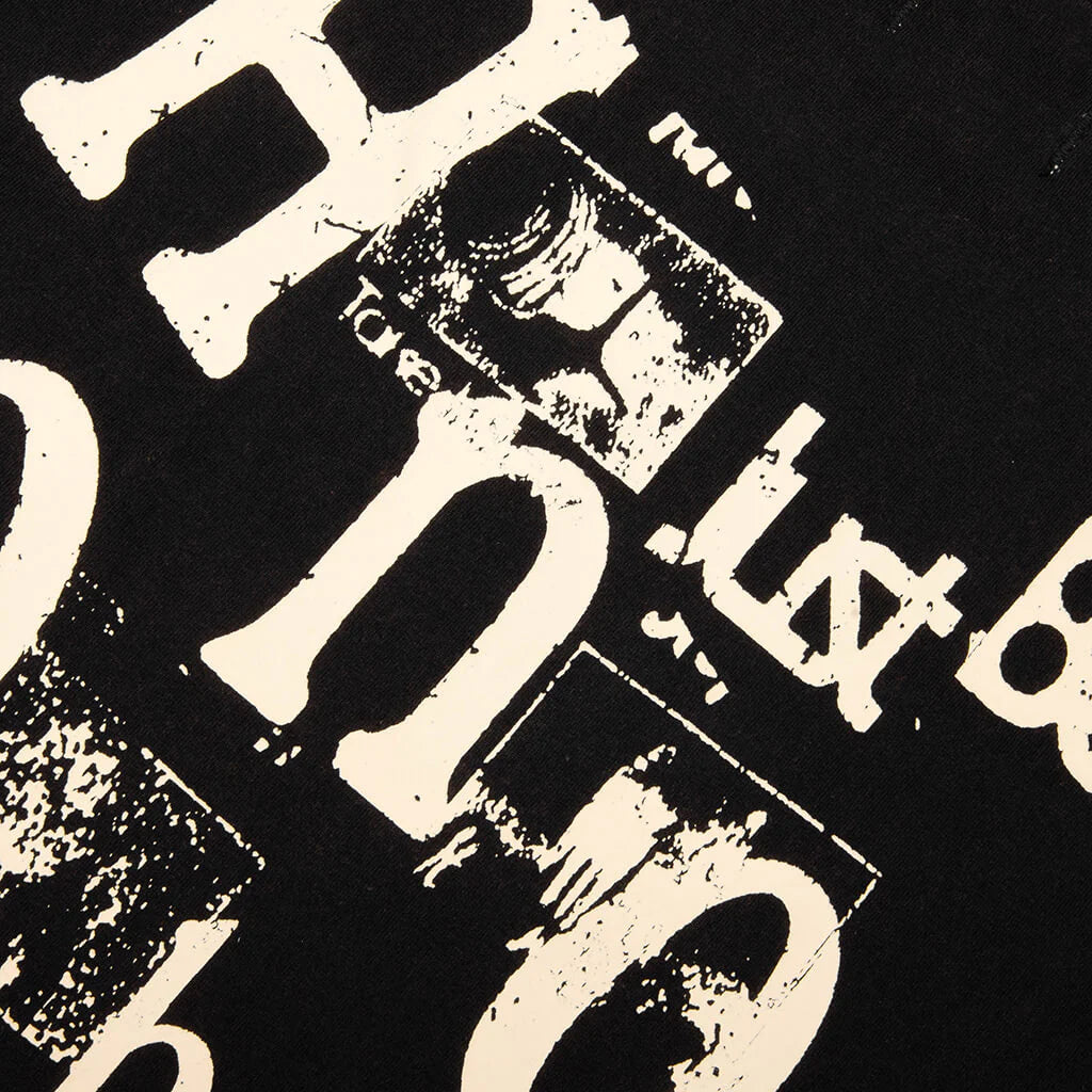 Just Be L S Tee Black