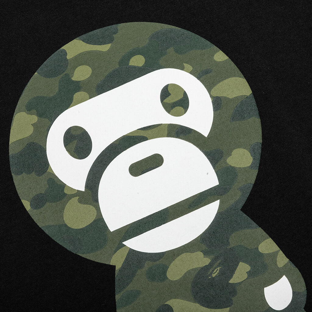 Color Camo Baby Milo Tee Black Green