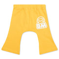 Kids Milo Face Baby Pants Yellow