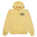 Mantra Zip Hoodie Yellow