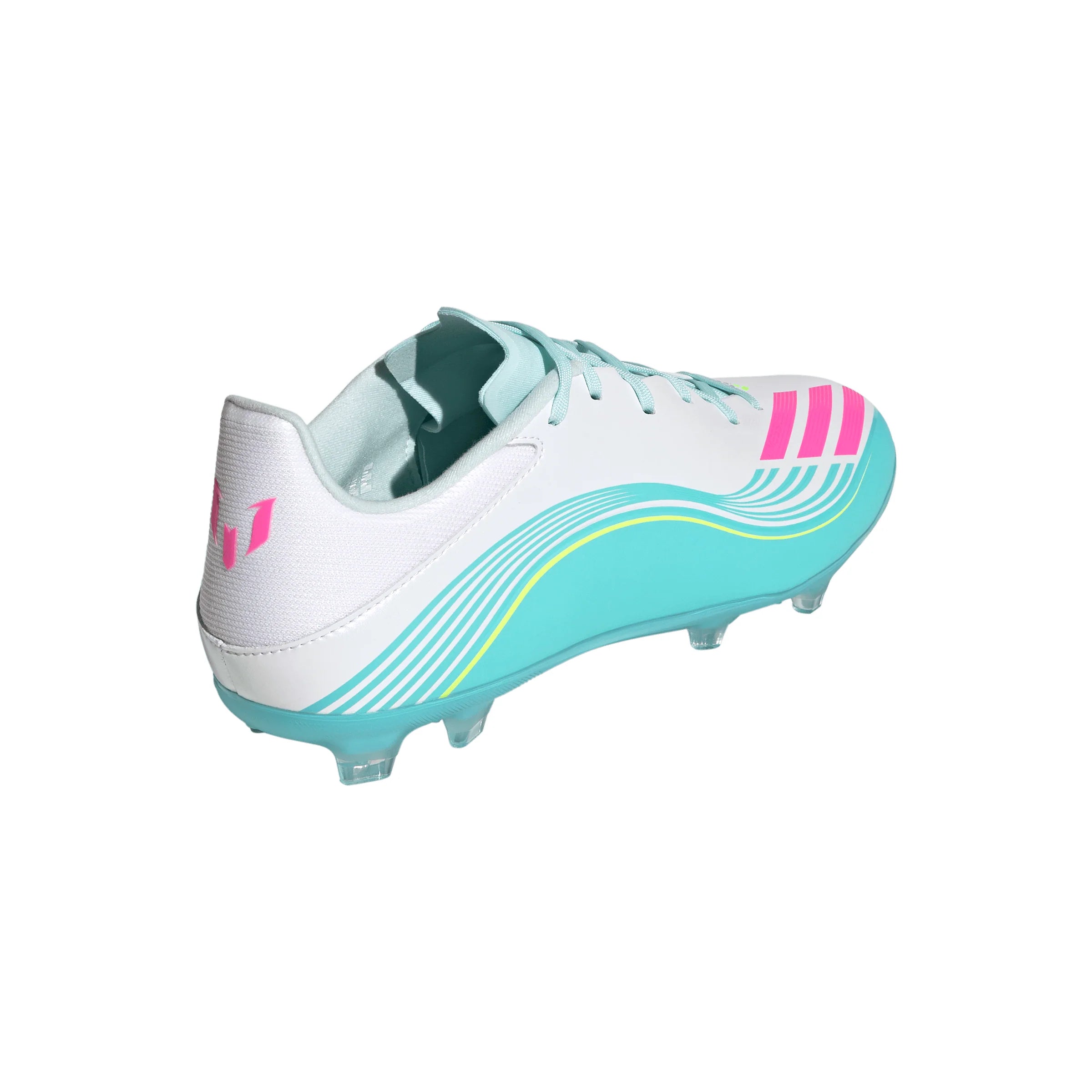 adidas F50 Messi League Firm Ground Multi Ground Mens Soccer Cleats White Pink
