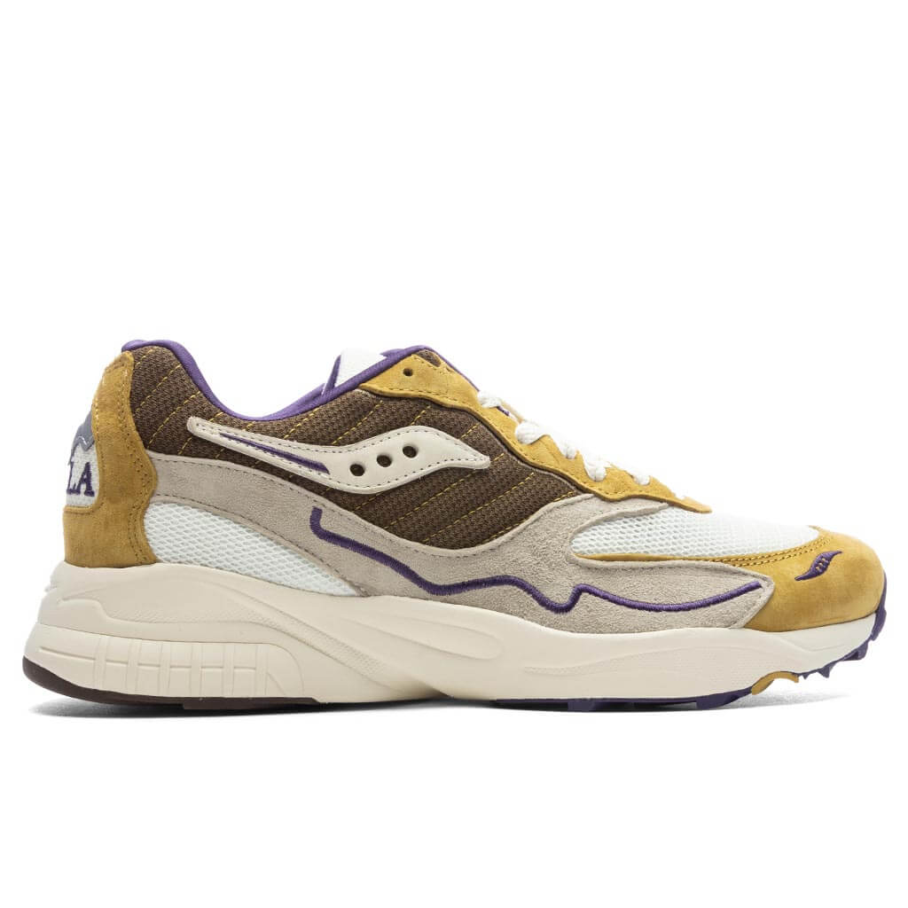 Saucony x Claima 3D Grid Hurricane Gold Cream