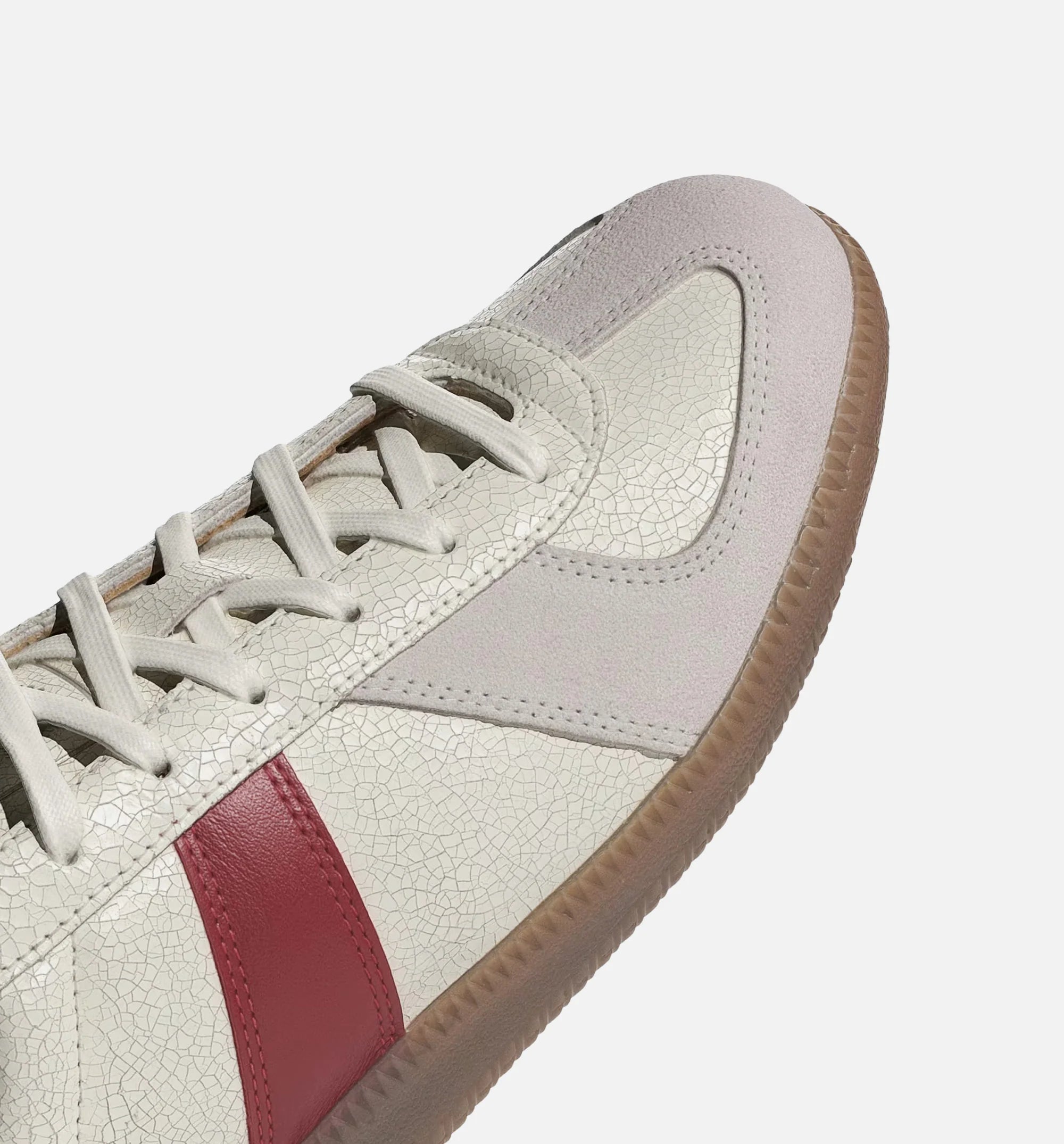 BW Army Mens Lifestyle Shoe Core White TYeam Vivtory Red Gum