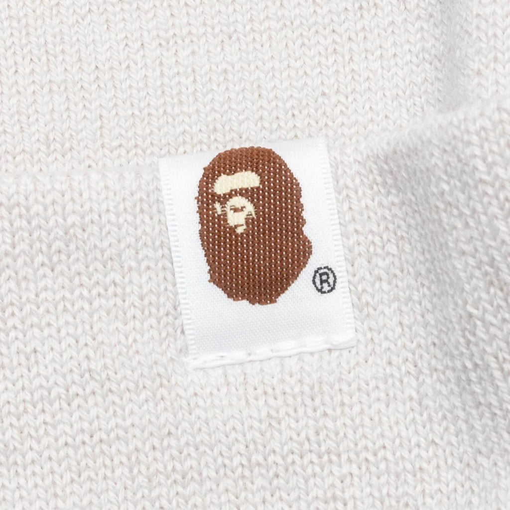 Bape Patch Knit Cap Gray