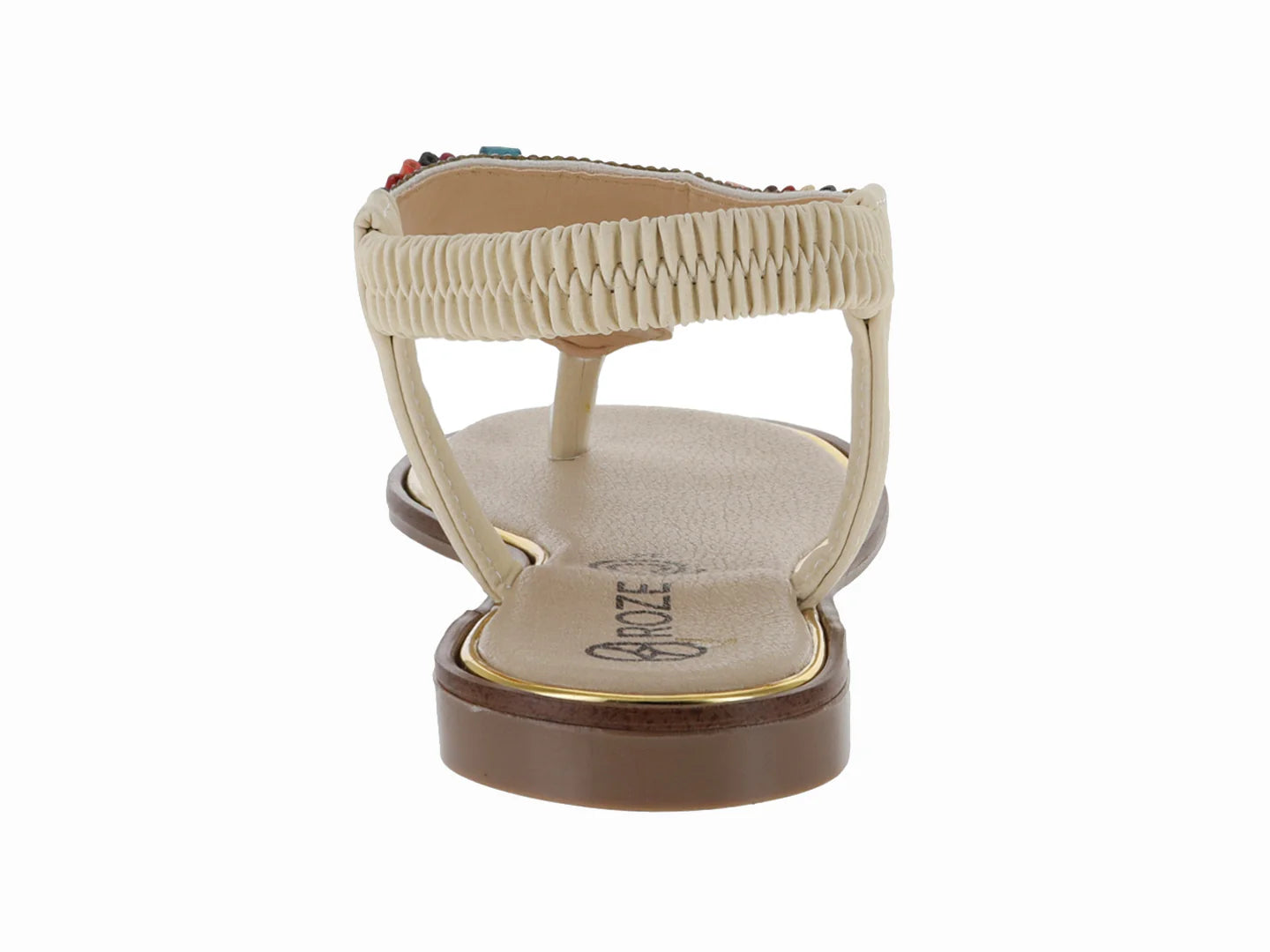 Sandalias Roze Beige para Mujer