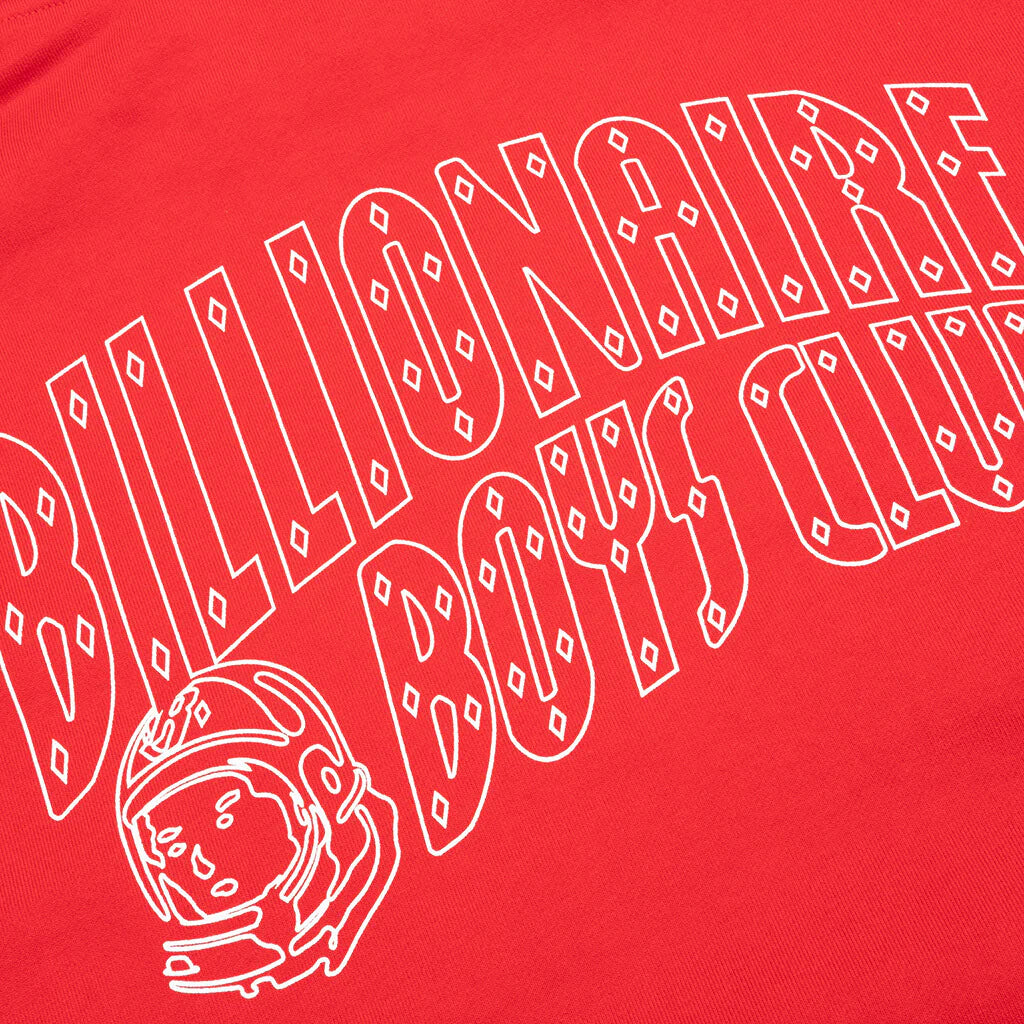 BB Line Helmet Hoodie Racing Red