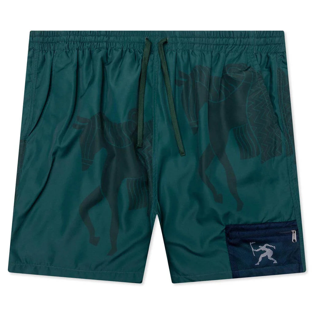 Short Horse Shorts Pine Green