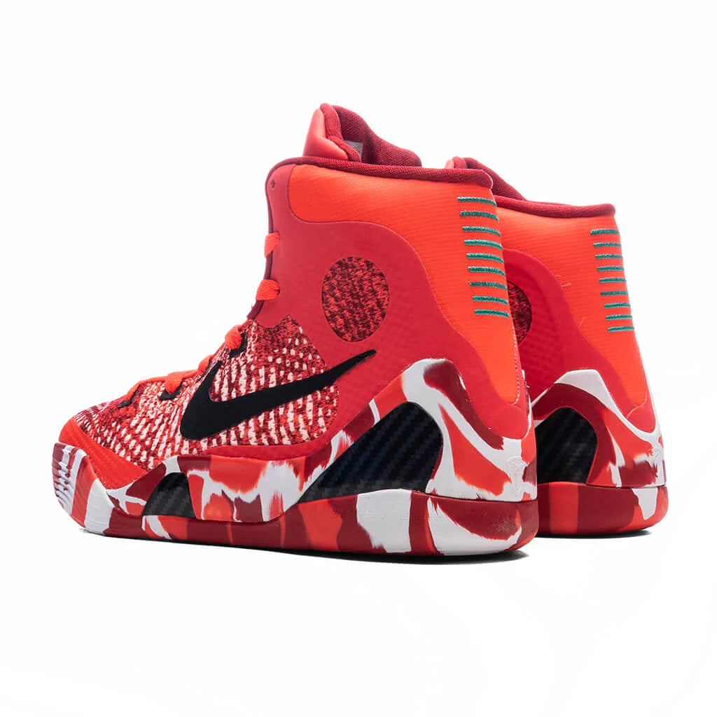 Kobe 9 Elite GS Christmas Bright Crimson Black White