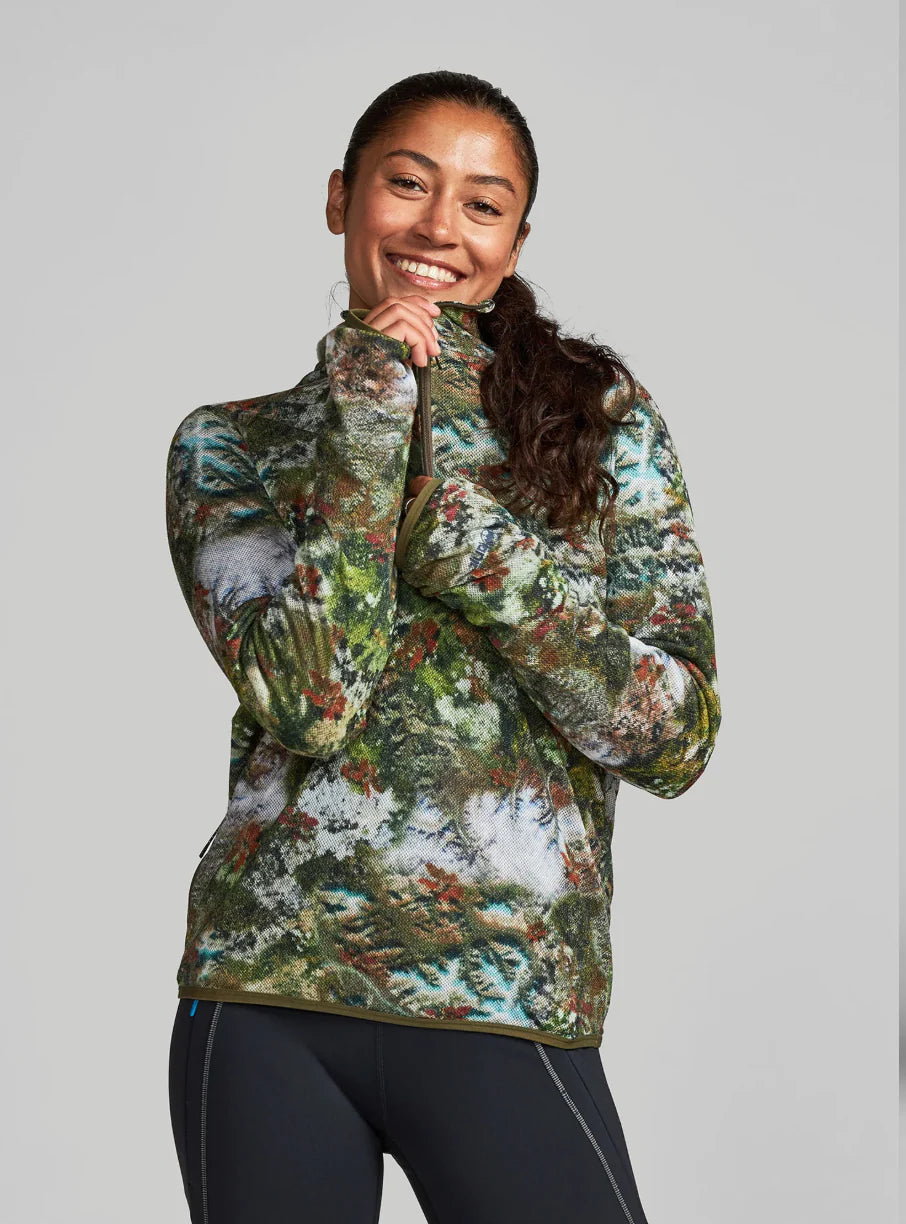 Womens Janji AURAS Ultrafleece Hoodie