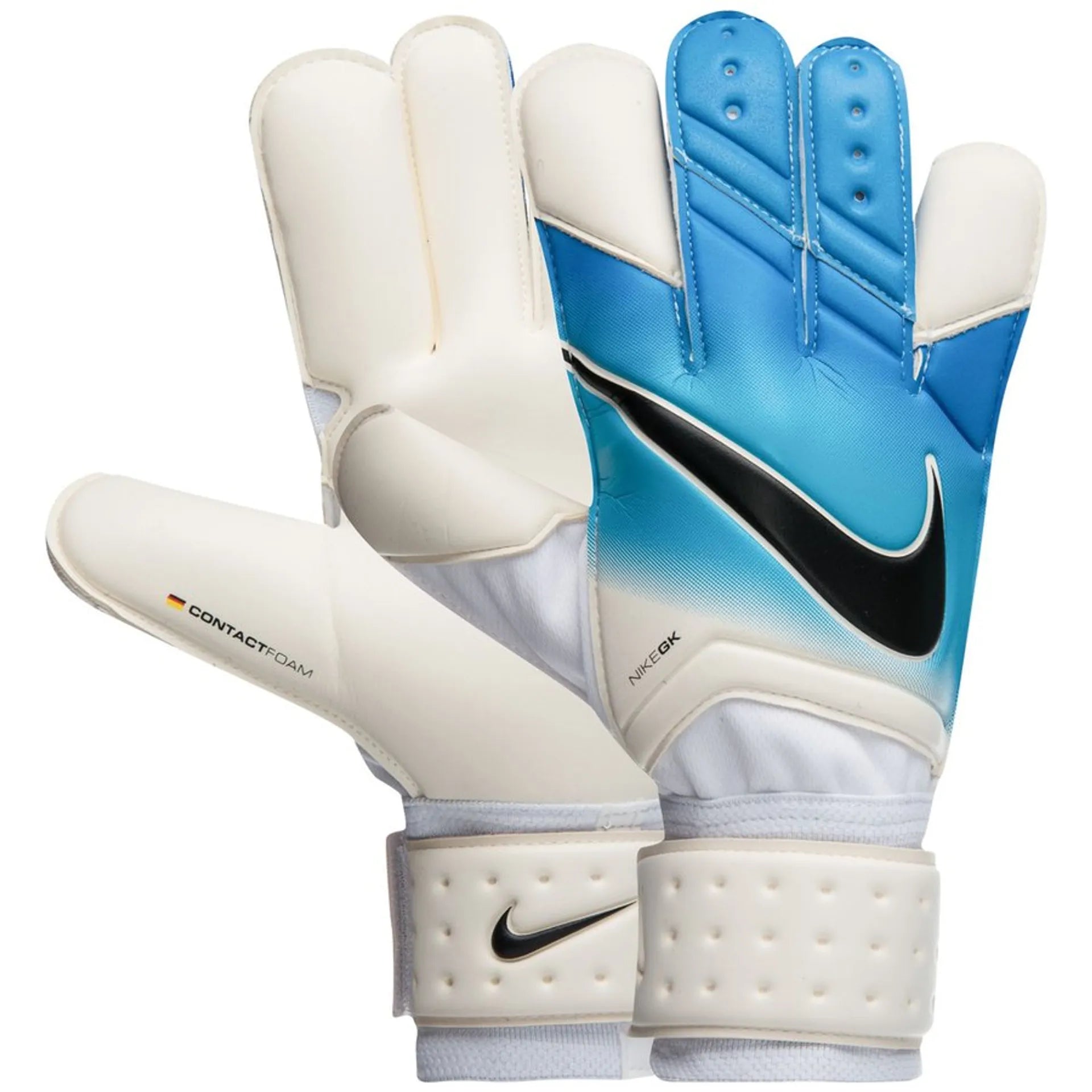 Nike Goalkeeper Vapor Grip 3 Glove White Blue