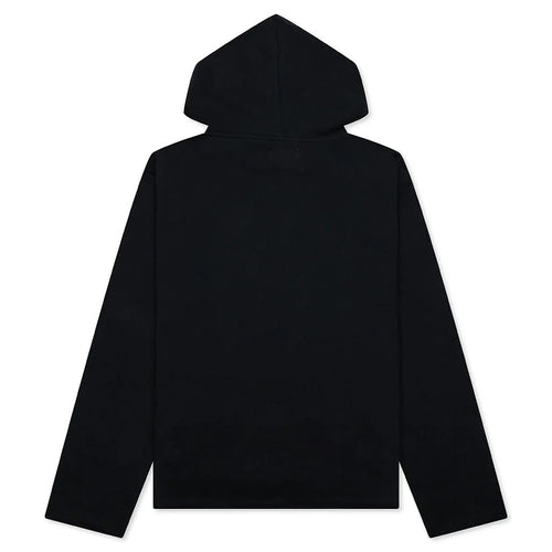 Patchwork Party Hoodie Black