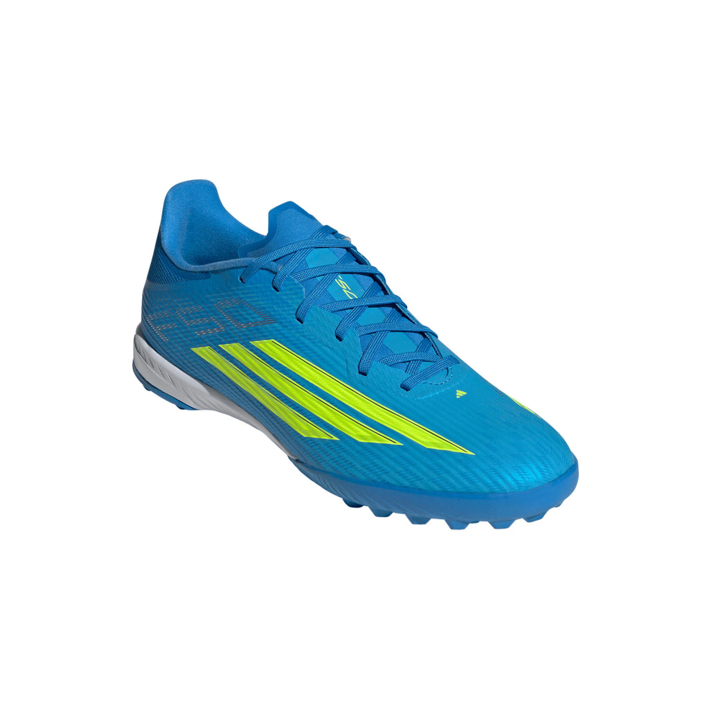 adidas F50 League TF Turf Mens Soccer Cleats Blue Yellow Aqua
