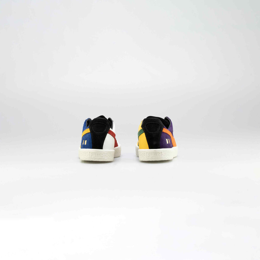 Clyde X the Hundreds Mens Lifestyle Shoe Blue Yellow