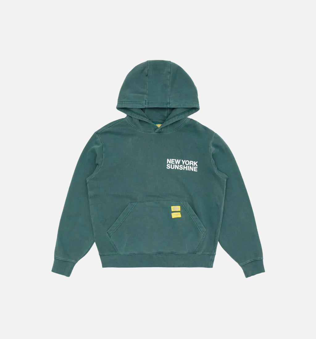 NYS Midweight Fleece Mens Hoodie Green