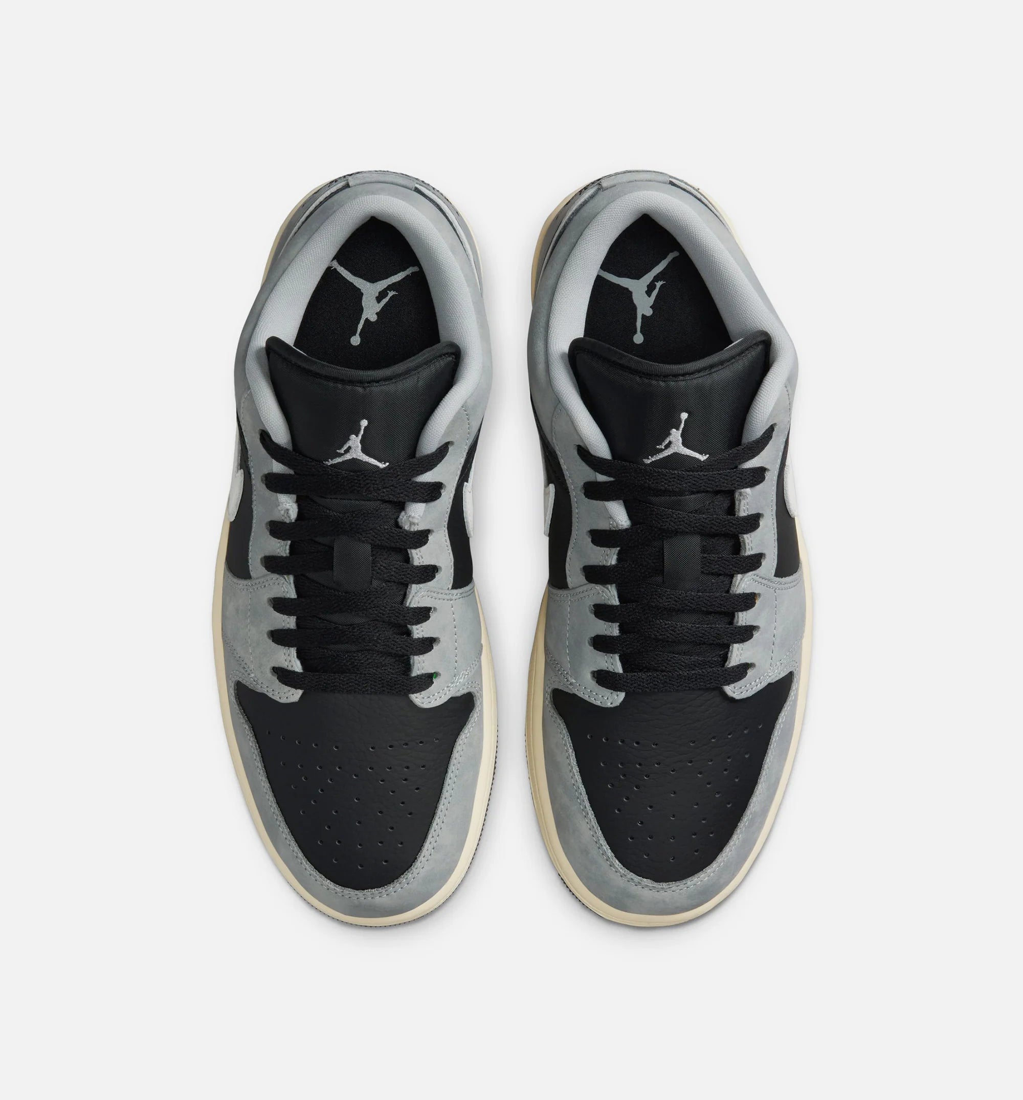 Air Jordan 1 Low SE Mens Lifestyle Shoe Light Smoke Grey White Off Noir
