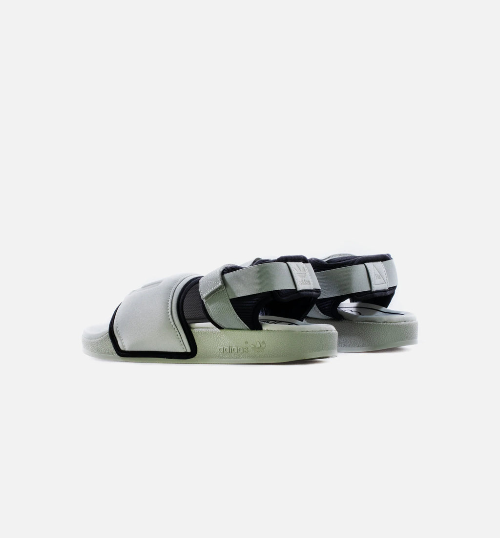 Pharrell Williams Adilette 20 Slides Mens Sandals Halo Green