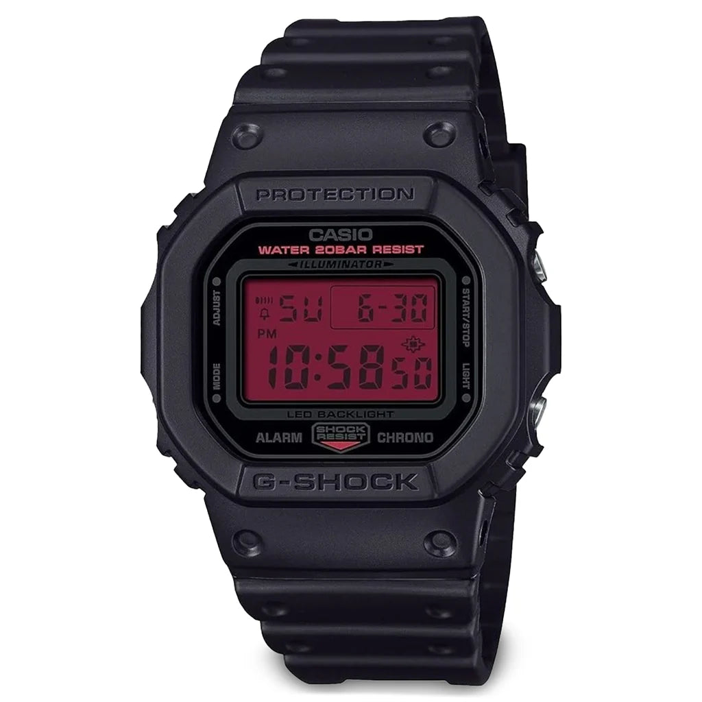DW5600BBR 1 Black Red