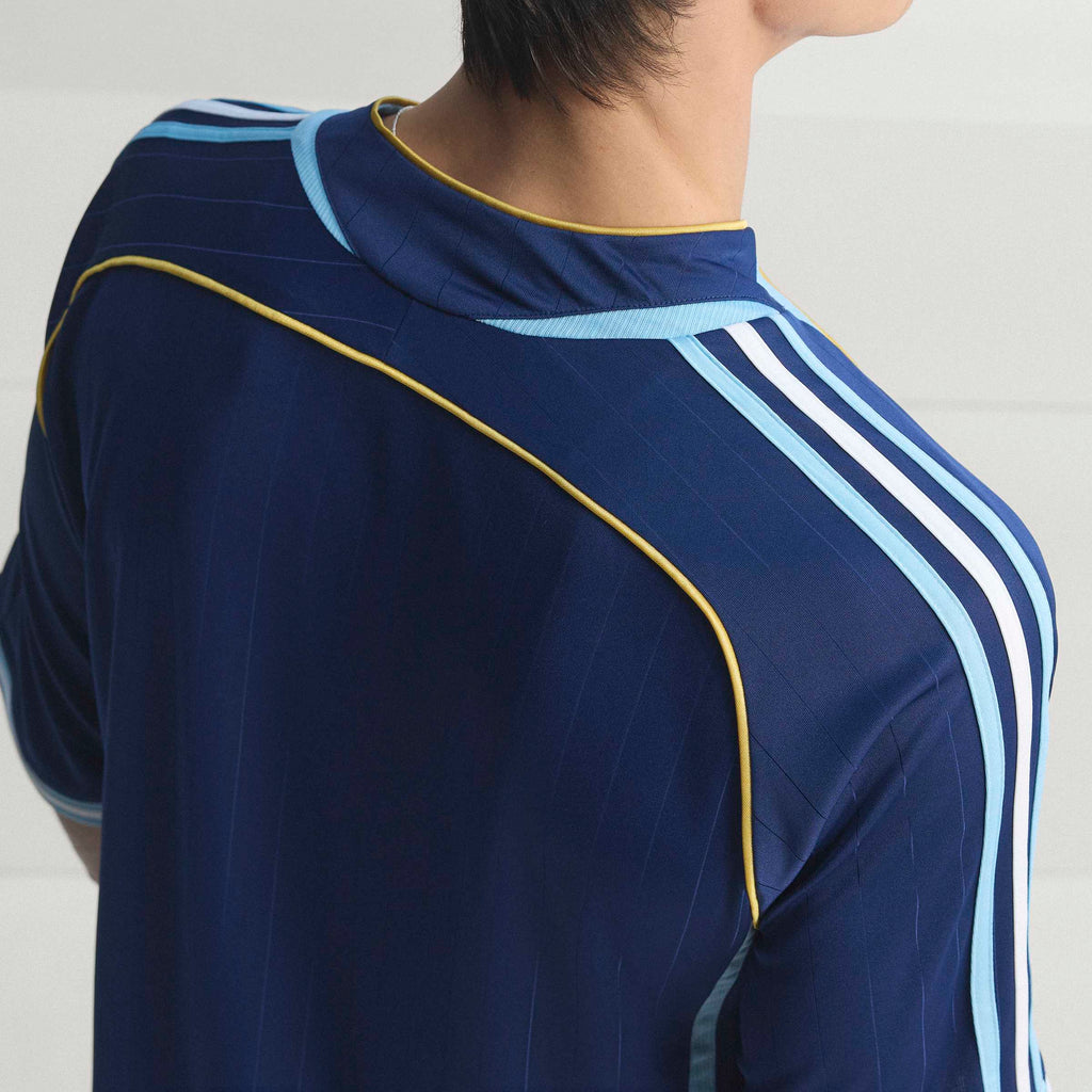 adidas Argentina Away Mens Soccer Jersey 2006 Dark Blue