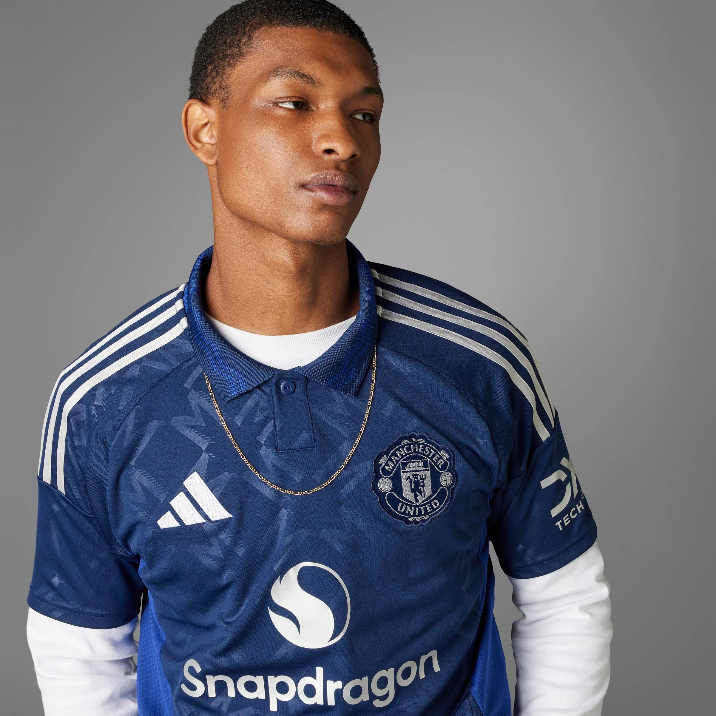 adidas Mens Manchester United Away Jersey 24