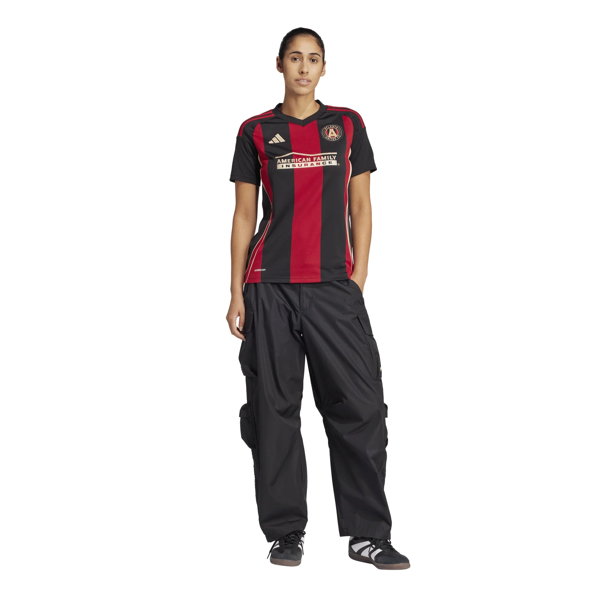 adidas Womens Atlanta United Home Jersey 25 Black