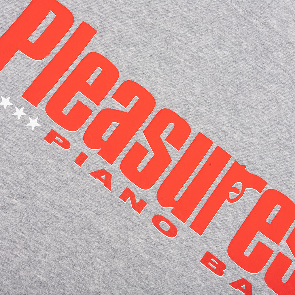 Piano Bar Hoodie Heather Grey