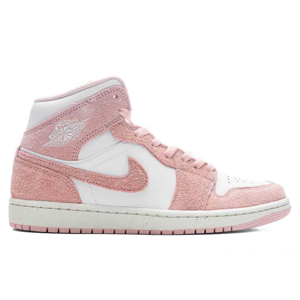 Air Jordan 1 Mid SE White Legend Pink Sail