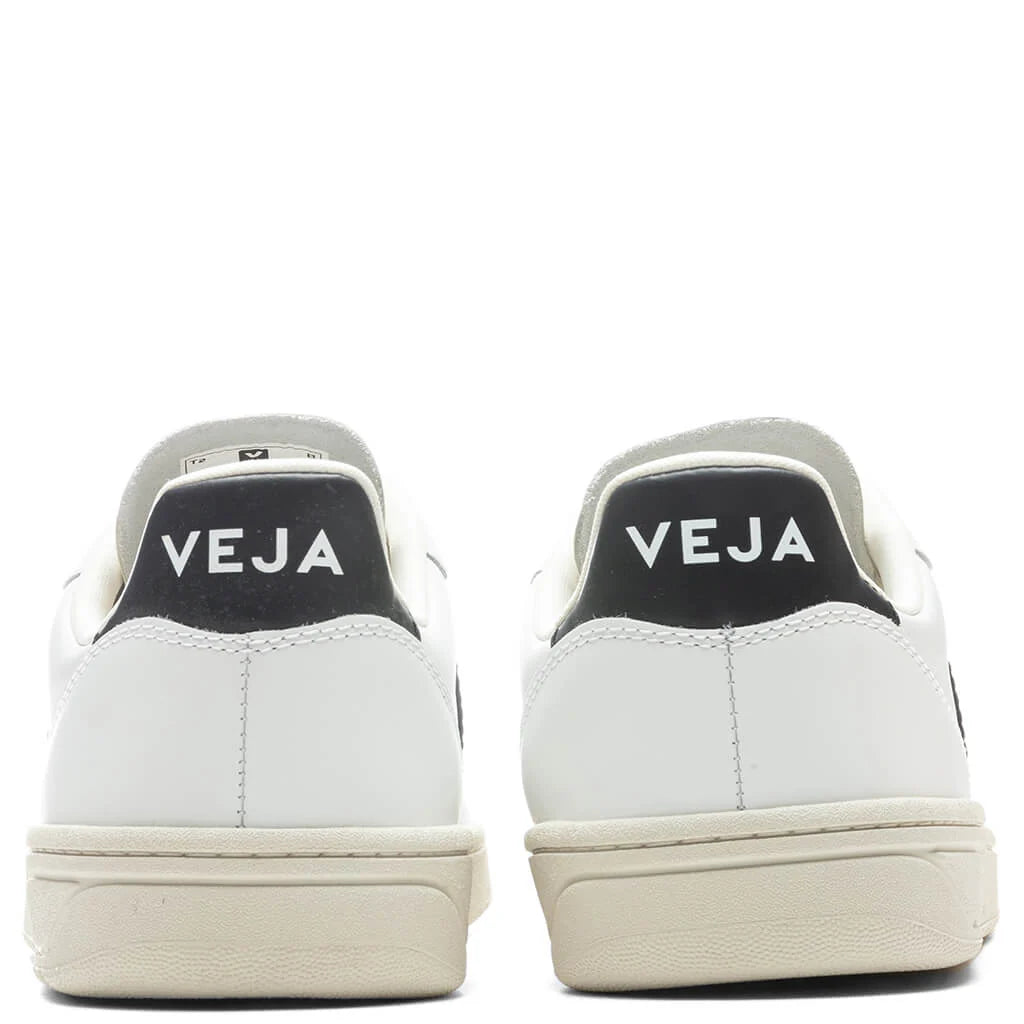 V 10 Leather Extra White Black