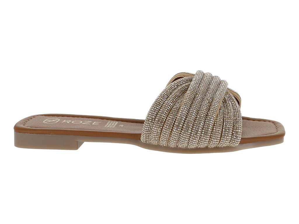 Sandalias ROZE Color Oro para Mujer