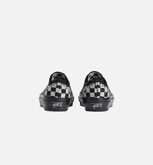 Premium Authentic Checkerboard Mens Lifestyle Shoe Checkerboard Black Marshmallow White