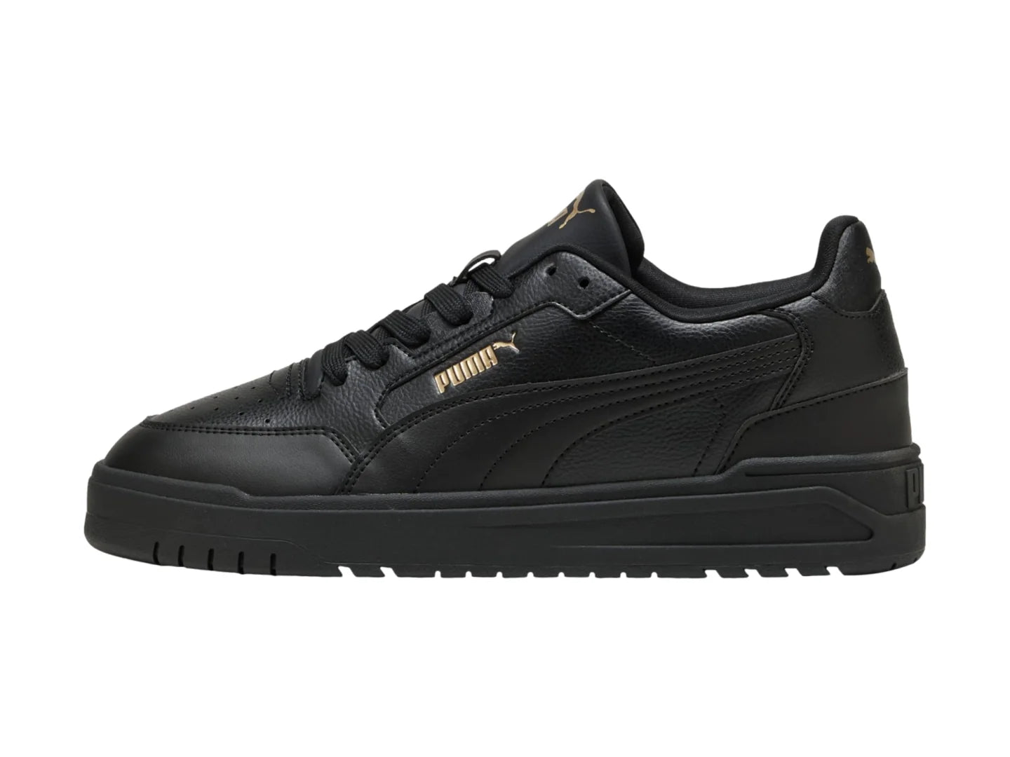 Tenis PUMA Shuffle Downtown Negro y Oro para Hombre