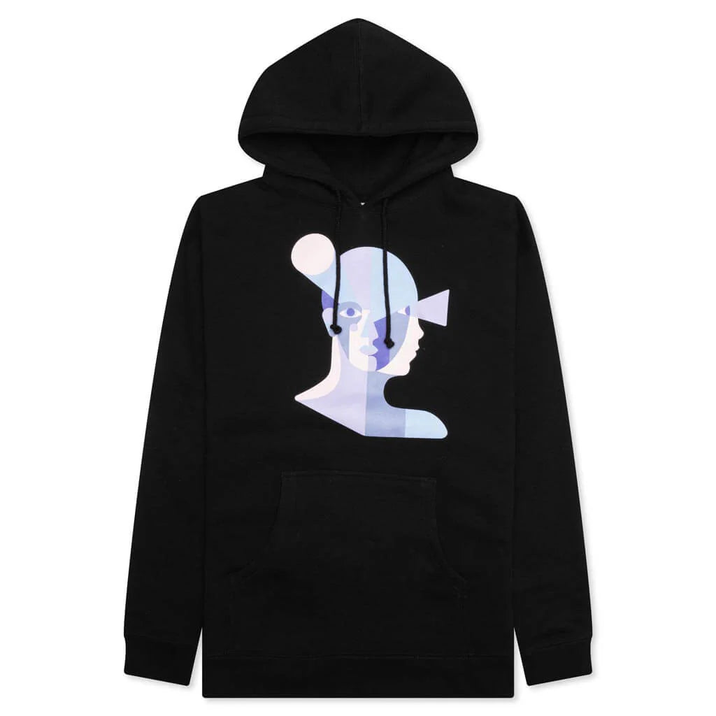 Script Logo Hoodie Black