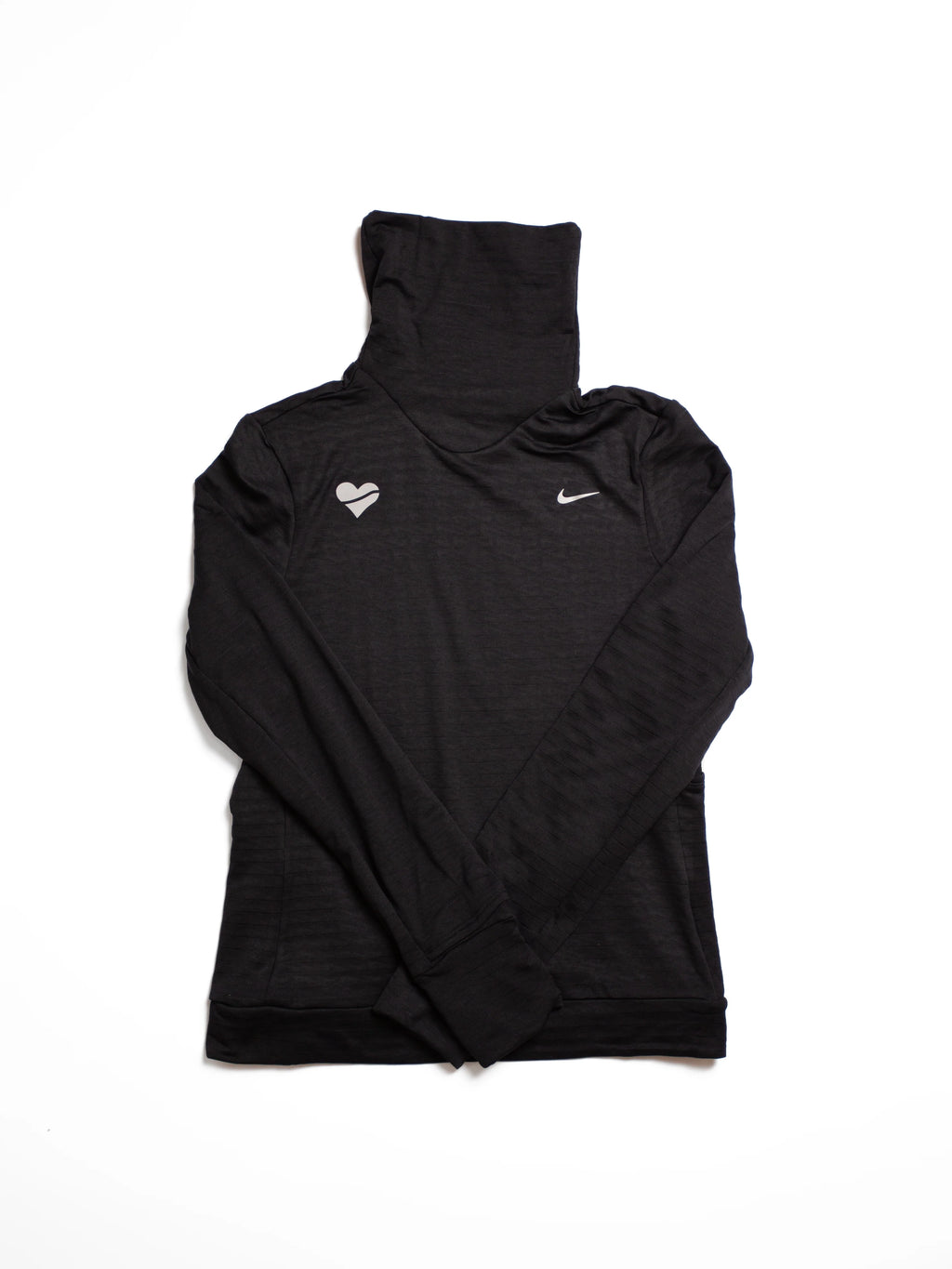 Nike Womens Therma FIT Swift Element Turtleneck Running Top