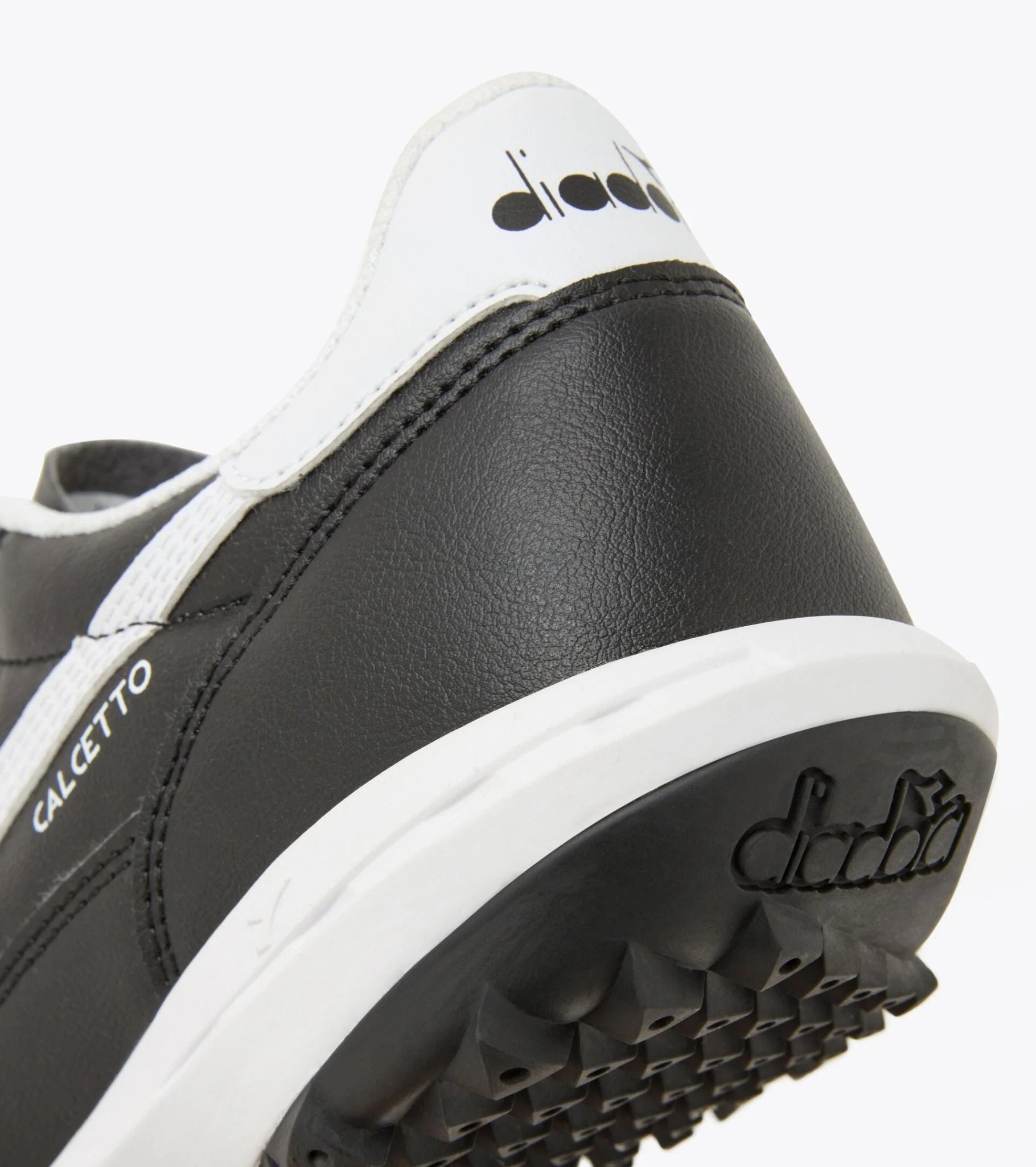 Diadora Calcetto II LT TF Turf Boots Black White