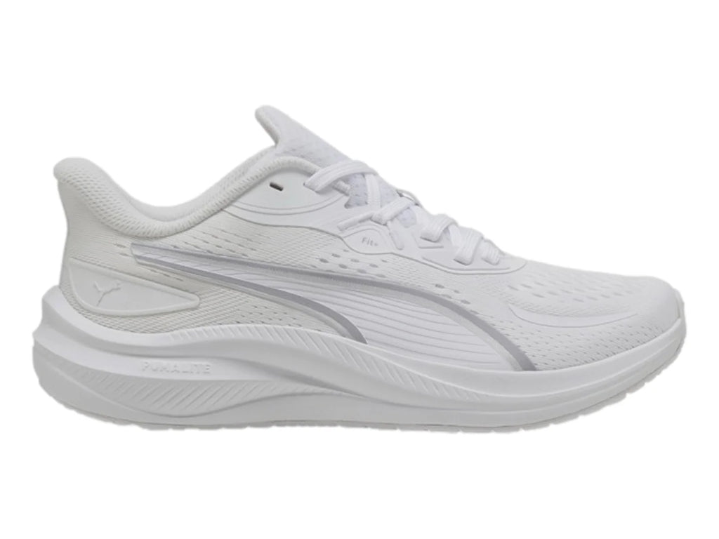 Tenis Puma Skyrocket Lite 2 Blanco y Plata para Hombre