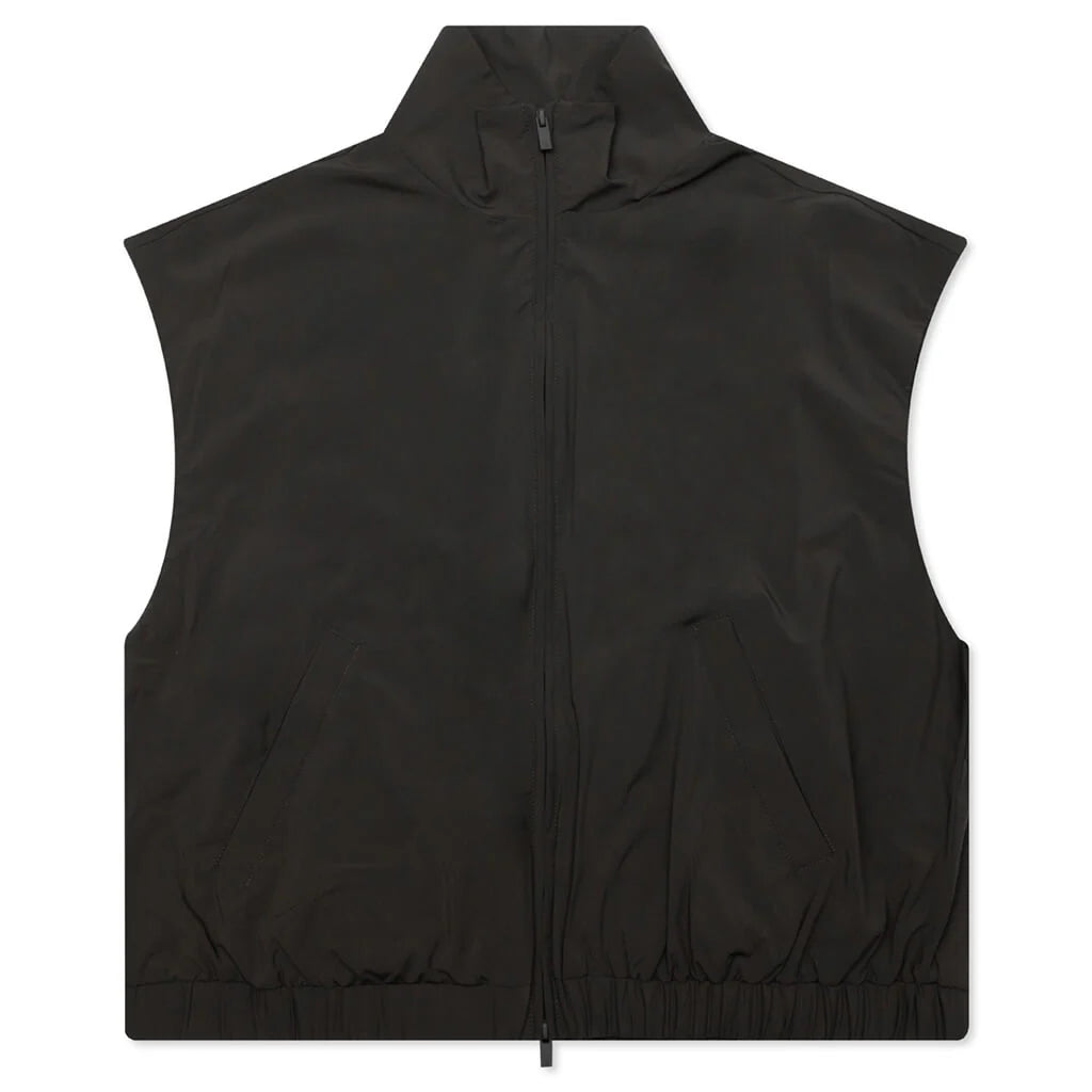 Womens Running Vest Off Black