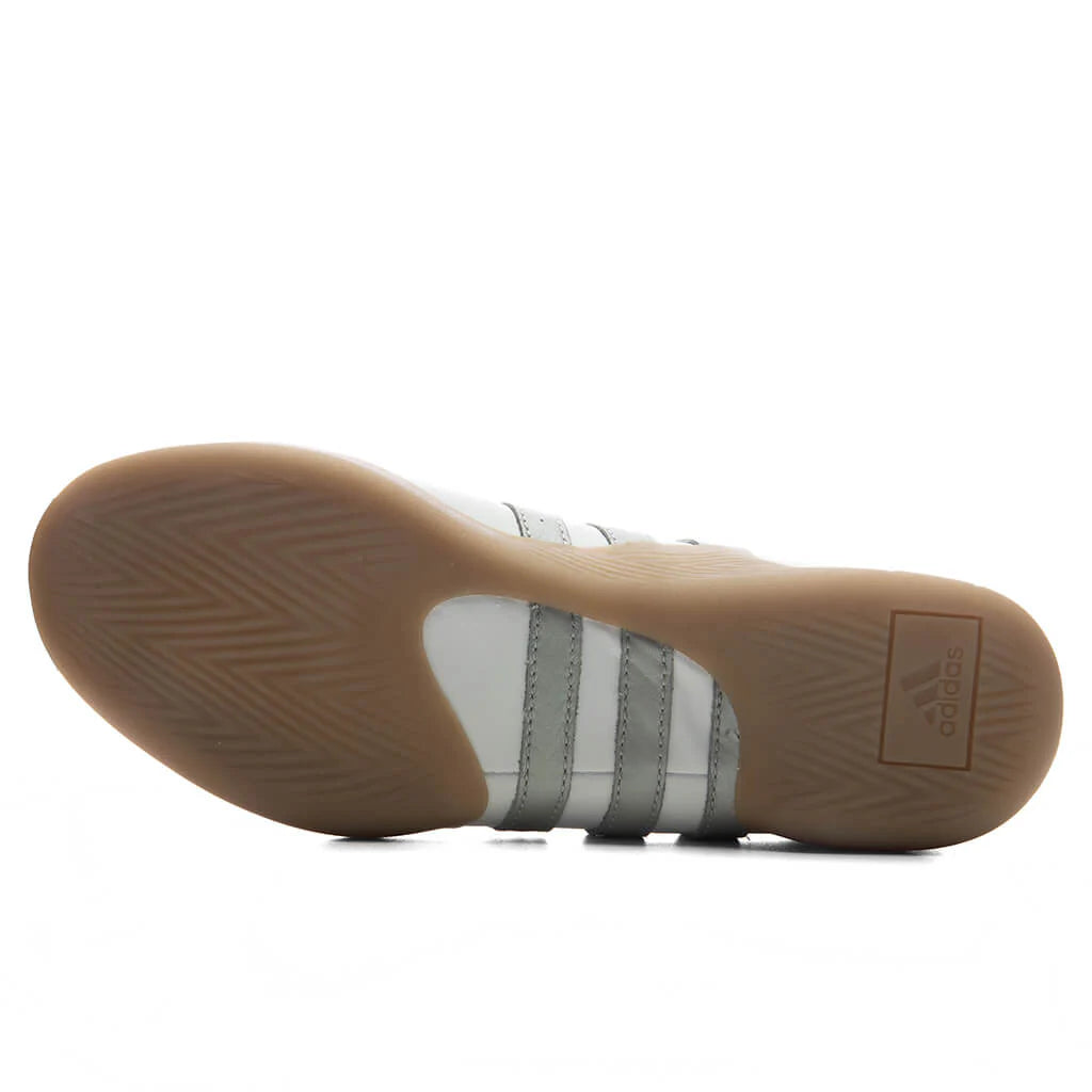 Womens Taekwondo Mei Ballet Cloud White Silver Metallic Gum
