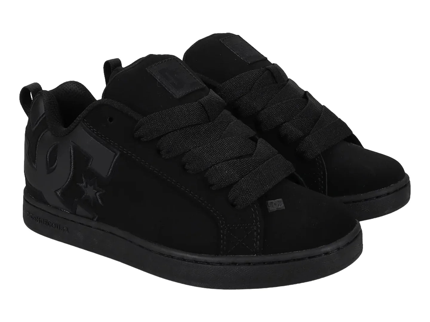 Tenis DC Shoes Court Graffik Negro para Mujer