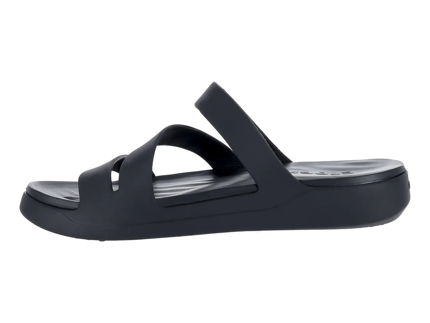Sandalias Crocs Getaway Strappy Negro para Mujer