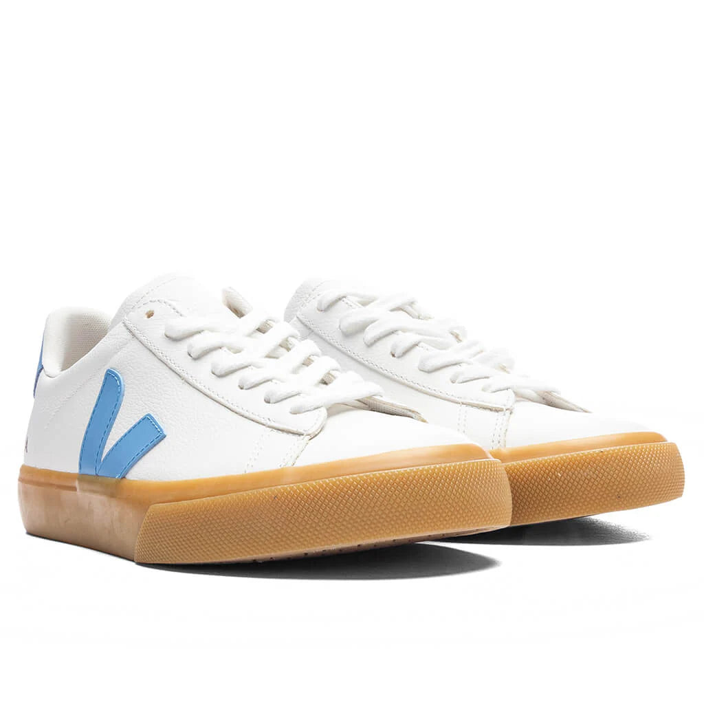 Womens Campo Chromefree Leather Extra White Aqua