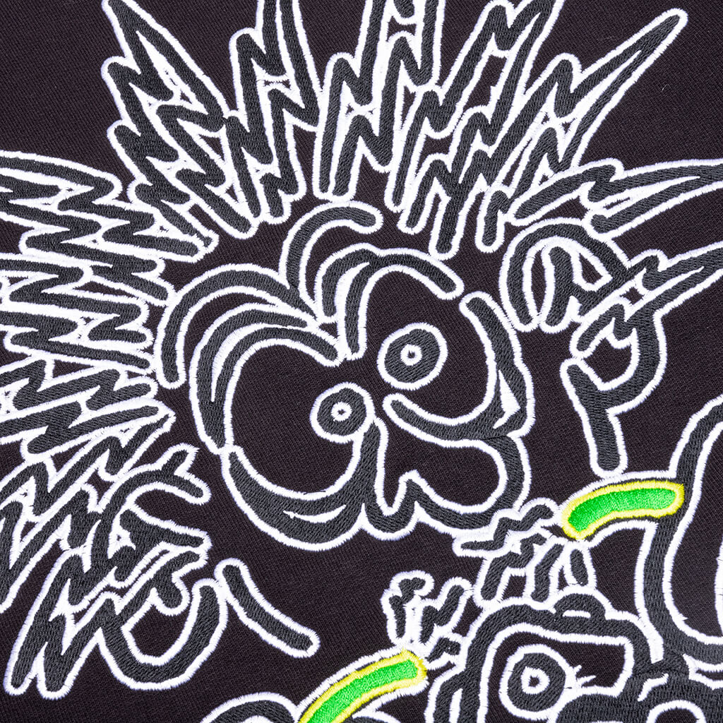 Electrified Crew Fleece Black