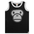 Kids Milo Face Tank Top Black