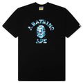 ABC Camo College Tee Black Blue